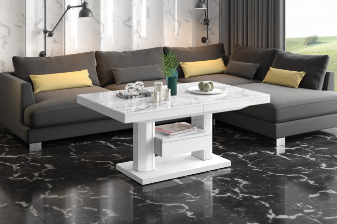 QUADRO MAX coffee table (high gloss/different colours)